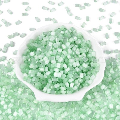 Стеклянный бисер в стиле волочильного станка SEED-N008-10G-1