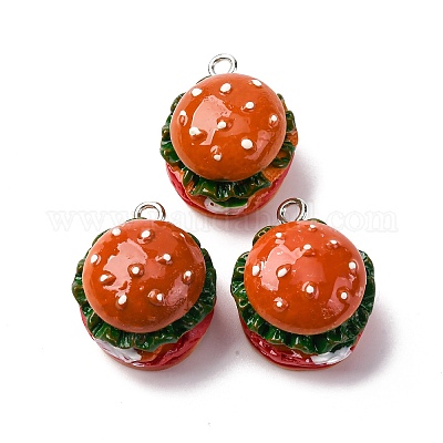 Подвески из непрозрачной смолы CRES-U007-04A-P-1