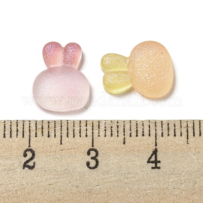 Светящиеся прозрачные кабошоны из смолы RESI-D013-04-1