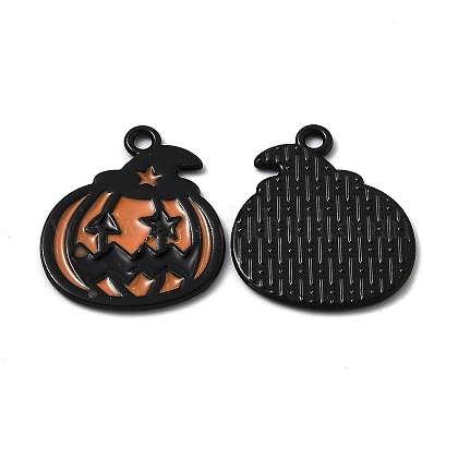 合金エナメルチャーム ハロウィン用 カボチャ カラフル 23xx1 3mm 穴 1 8mmの通販 Jp Pandahall Com