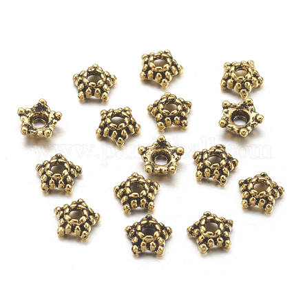 Tibetische Perlen Kappen & Kegel Perlen GLF1227Y-1