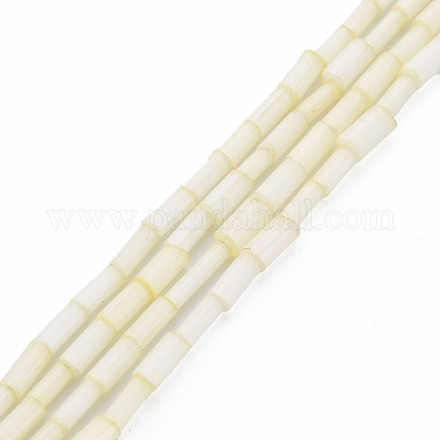 Brins de perles de style tache de soie en verre GLAA-N047-001B-02-1