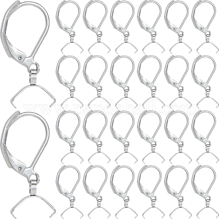 60 шт. фурнитура для сережек из нержавеющей стали 304 STAS-SP0001-21P-1