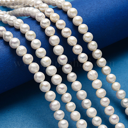 Culture des perles perles d'eau douce naturelles PEAR-D058-1-1