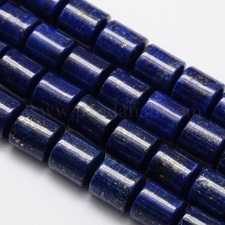 Natural Lapis Lazuli Column Bead Strands G-M264-11-1