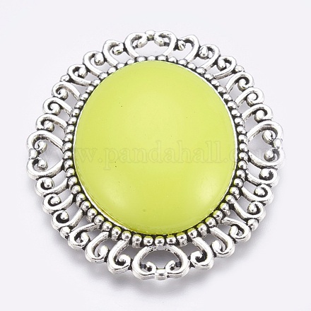 Resin Cabochons TIBE-F018-01AS-1