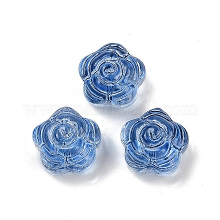 Прозрачные стеклянные бусины DGLA-E004-04N-1