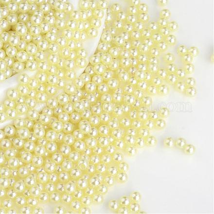 Perles acryliques de perles d'imitation OACR-S011-8mm-Z22-1