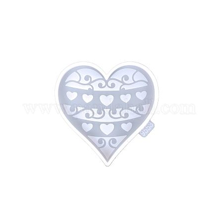 Valentine's Day DIY Heart Cup Mat Silicone Molds PW-WG26162-03-1