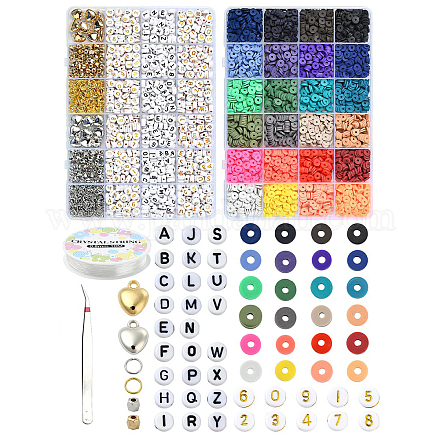 Наборы для изготовления браслетов из полимерной глины своими руками DIY-YW0011-07B-1