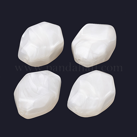 Perlas de acrílico perlado OACR-N001-01-1
