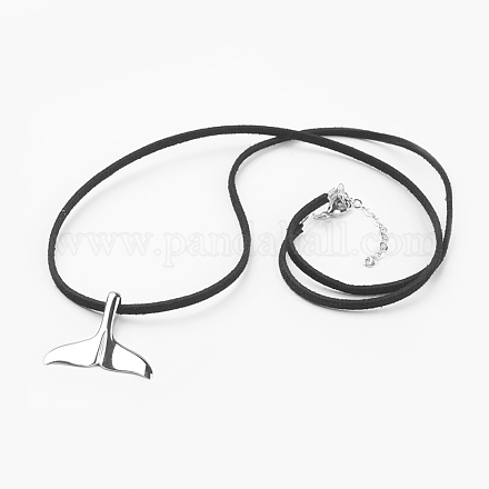 Stainless Steel Pendant Necklaces NJEW-JN02036-1