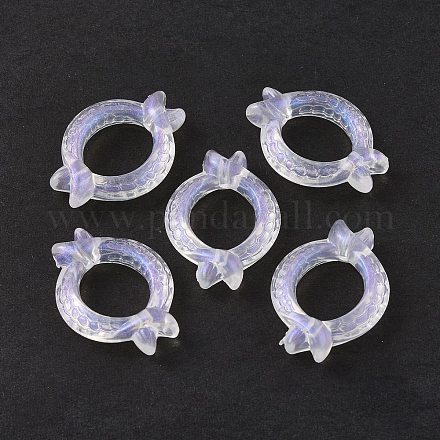 Cadres de perles acryliques transparents OACR-P007-47-1