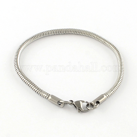 304 in acciaio europeo braccialetti di stile inossidabile per la produzione di gioielli PPJ-R002-02-1