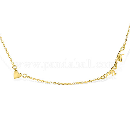 Elegante collar shegrace de plata de ley JN65A-1