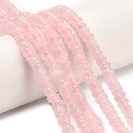 Природного розового кварца нитей бисера G-Z110-B18-2x4mm-1