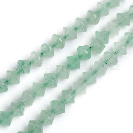 Chapelets de perles en aventurine vert naturel G-E560-E03-4mm-1