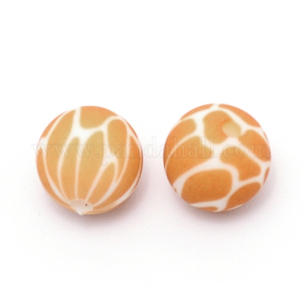 Силиконовые бусины&nbsp;SIL-WH0003-04B-1