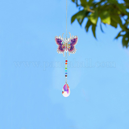 Бабочка поделки алмазов картина подвеска украшения наборы PW-WG21634-01-1