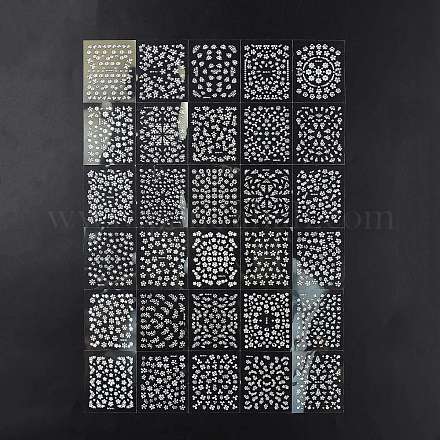 30 лист ПВХ наклейки для дизайна ногтей&nbsp;MRMJ-WH20007-021-1