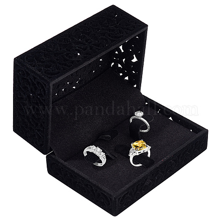 Boîtes à bijoux en velours VBOX-WH0011-07B-1