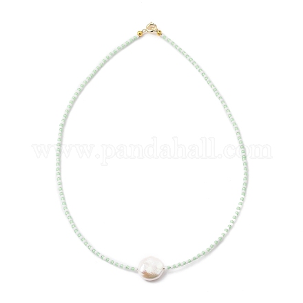 TOHO Japanese Seed Beaded Necklaces NJEW-JN03089-06-1