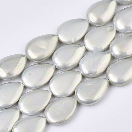 Chapelets de perles de coquille X-SSHEL-R046-06B-1