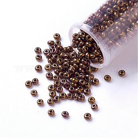 Perline di semi di vetro rotonde di grado 15/0 X-SEED-A022-F15-601S-1
