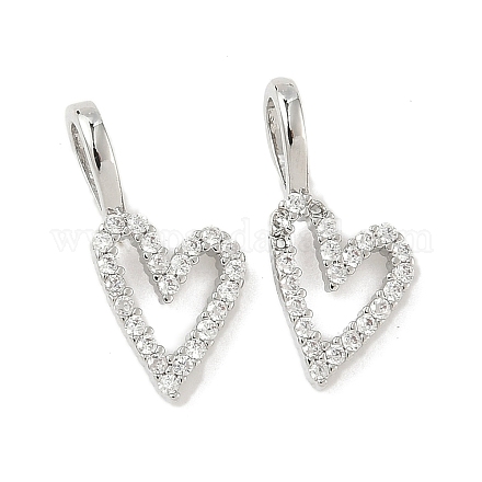 Латунные микро проложить кубического циркония подвески KK-I355-06P-1