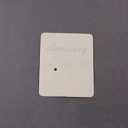 Boucle d'oreille affiche cartes X-CDIS-R010-1