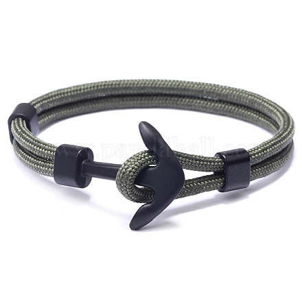 Polyester Cord Multi-strand Bracelets BJEW-F352-05B-03-1