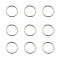 304 Stainless Steel Linking Rings, Ring, Stainless Steel Color, 20x2mm