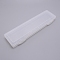 PP Plastic Brush Pen Stroage Box, Rectangle, White, 35x9.6x3.9cm
