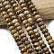Natural Picture Jasper Beads Strands, Rondelle, 6.5~7x4~4.5mm, Hole: 0.8mm, about 89pcs/strand, 15.35''(39cm)