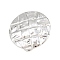 304 Stainless Steel Cuff Open Rings, Round, Statement Rings, Stainless Steel Color, 25mm, Inner Diameter: 17mm