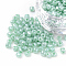 Glass Seed Beads, Ceylon, Round, Aqua, 2mm, Hole: 1mm, about 6666pcs/100g