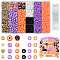 Halloween DIY Bracelets Making Kit, Including Polymer Clay & CCB Plastic Beads, Clear Elastic Crystal Thread, Mixed Color, 6x1mm, Hole: 2mm