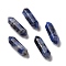 Natural Sodalite Healing Stones, Reiki Energy Balancing Meditation Therapy Wand, No Hole, Faceted, Double Terminated Points, 22~23x6x6mm