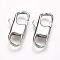 Tarnish Resistant 304 Stainless Steel Lobster Claw Clasps, Stainless Steel Color, 22.5x11.5x4mm, Hole: 5.5x6mm