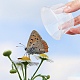 透明なプラスチック製の繁殖箱  昆虫フィーダーボックス食品容器  ふた付き  透明  7.5x4.2cm TOOL-NB0001-39-4