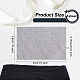 OLYCRAFT 2x1.6m Black Tulle Fabric Bolt Net Chinlon Tulle Fabrics Gauze Mesh Ribbon Tulle for Tutu Skirt Decorations Gift Wrapping DIY Crafting Favor Supplies DIY-OC0009-21C-2