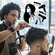 Stickers muraux auto-adhésifs pvc motif salon de coiffure DIY-WH0377-216-1