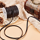 FINGERINSPIRE PU Imitation Leather Cord (Coconut Brown WL-WH0003-15A-01-5