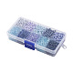 Mezcla de hornear pintado de cristal crackle y cuentas de perlas de vidrio HY-X0009-4mm-07-4