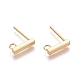 Accessoires de puces d'oreilles en 304 acier inoxydable X-STAS-E482-03B-G-2