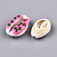 Natural Cowrie Shell Beads SHEL-Q312-006C-3