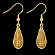 Brass Dangle Earrings EJEW-BB37471-G-2