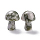 Натуральный мир нефрита гриб гуа ша камень G-L570-A10-2