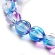 Chapelets de perles en verre transparente   GLAA-F114-02B-13-3