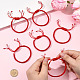 12 Stück geflochtene Nylonschnur-Armbänder&nbsp;BJEW-SP0001-27B-4
